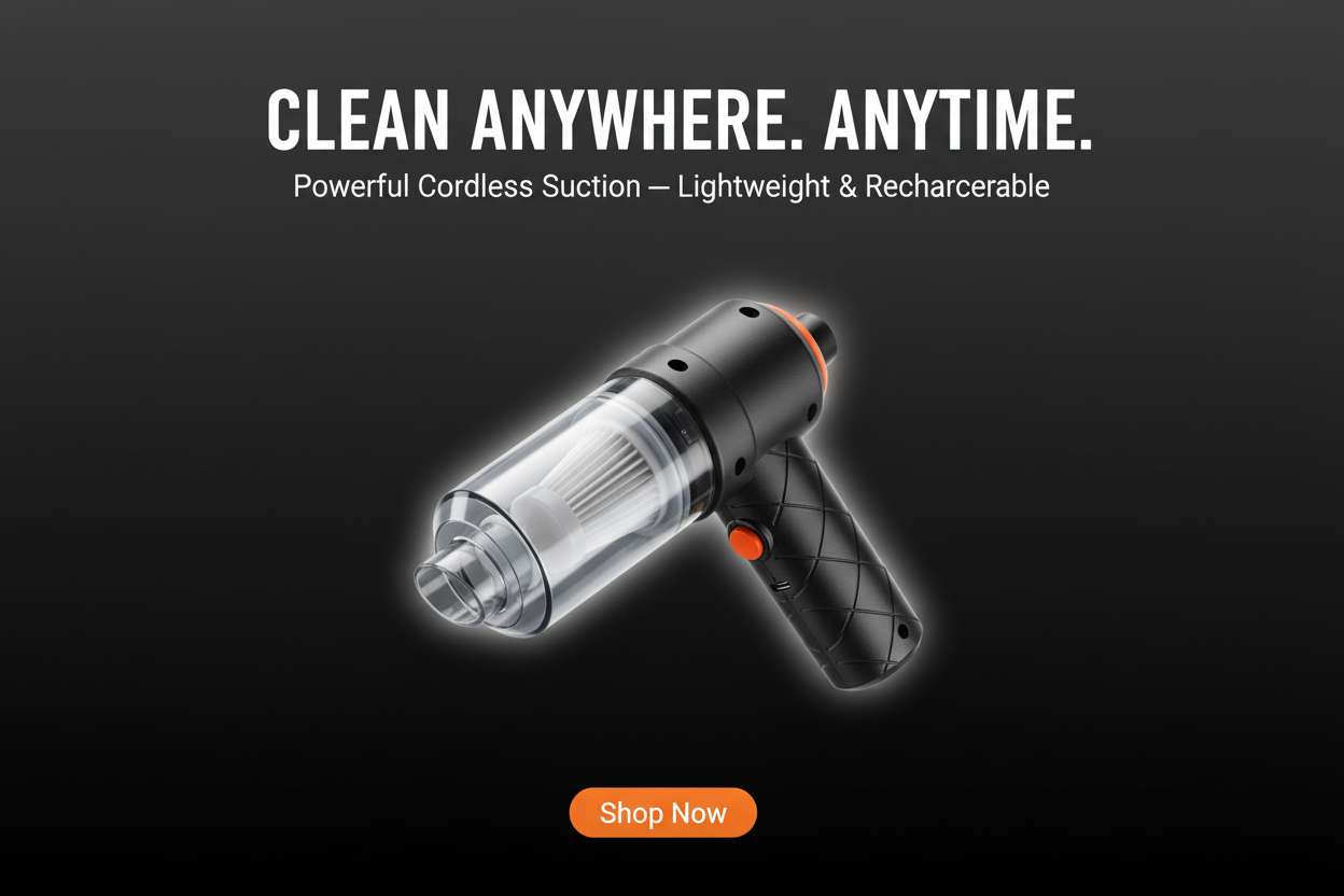 Mini Car Vacuum Cleaner